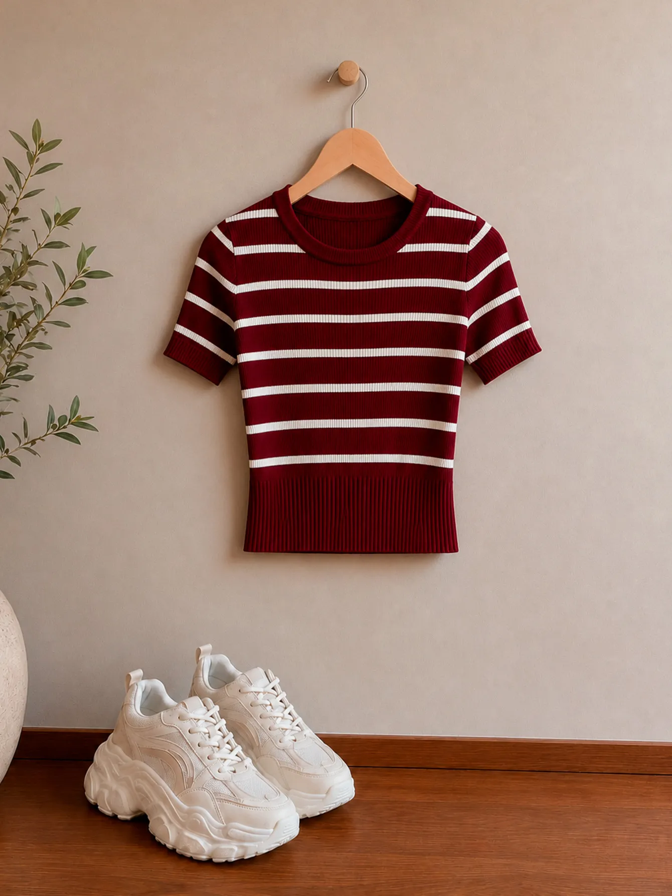 MIS0035 ROJO Y CAFE 11774